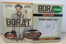 Borat Promo Dvd T-shirt Combo Pack New Sealed Sacha Baron Cohen Rare - £19.70 GBP