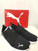 Puma Prowl Slip On Marble Women&#39;s Athletic Shoe Sz 6 Black NIB - $18.99