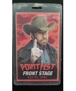 ROB ZOMBIE / MEGDETH - 2012 ORIGINAL CONCERT POINTFEST LAMINATE BACKSTAG... - €64,19 EUR