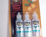 Tulip Treasures Premium Fabric Paint Brilliant Jewel Emerald Silver Agat... - $44.00