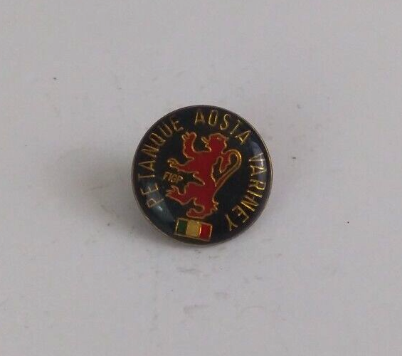 Vintage Petanque Aosta Varney Lapel Hat Pin - $8.42