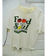 Food For The Soul Publix &amp; United Way Shirt White Large 100% Cotton *USED* - $177.82 MXN
