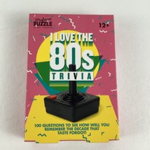 I Love The 80s Trivia Card Party Game Questions Professor Puzzle - $14.80
