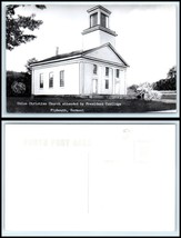 RPPC PHOTO Postcard - Vermont, Plymouth, Union Christian Church D24 - £2.35 GBP