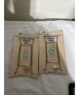 Lot 4 Vintage NEW Tripar 7&quot;-10&quot; Brass Plate Display Wire Wall Hanger 23-... - $256.52 MXN