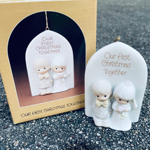 Precious Moments Ornament "Our First Christmas Together" 1982 NOB - $9.67