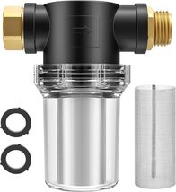 Lightweight Hose Filter Attachment with Dual Mesh - Ideal for Car Wash &amp;... - $32.62