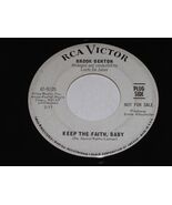 Brook Benton Keep The Faith Baby Going To Soulsville 45 Rpm Record RCA P... - $183.84 MXN