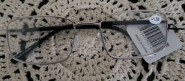 Silver Colored ~ Metal Frame ~ Spring Temple ~ +1.50 Reading Glasses ~ D103 - $14.96