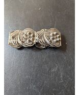 Sterling silver philigree cuff bracelet - €50,27 EUR