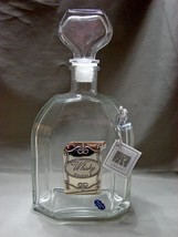 Cristalleria Acampora,Crystal  Italian Whiskey Decanter ~Studio S - $190.17 MXN