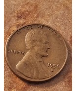 1956 D Lincoln Wheat Cent-&quot; ERROR on &quot;6&quot; - €6,05 EUR