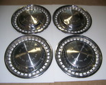 1972 DODGE DART HUBCAPS WHEELCOVERS OEM SET OF 4 14&quot; 1973 1974 1975 1976 - £60.15 GBP