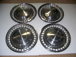 1972 Dodge Dart Hubcaps Wheelcovers Oem Set Of 4 14&quot; 1973 1974 1975 1976 - £60.16 GBP