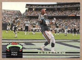 1992 Stadium Club #51 Tony Paige Miami Dolphins - $1.89