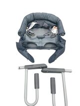 Inglesina Fast Table Chair Black Fits Tables 0.8'' to 3.5'' Thick - $35.64