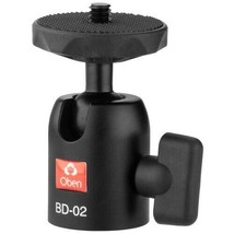 Compact 360° Swivel Oben BD-02 Ball head for tripod w/ 1/4&quot; or 3/8&#39;&#39; Screw Mount - £10.25 GBP