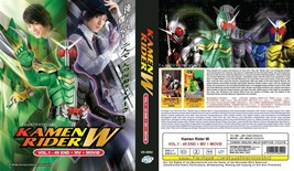 LIVE ACTION DVD~Kamen Rider W(1-49End+Movie)English subtitle&amp;All region - £18.49 GBP