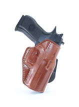 Fits Baby Desert Eagle Jericho 941 Classic Frame Leather Paddle Holster #1073# R - £52.74 GBP