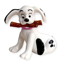 101 Dalmatians Vintage Disney McDonald&#39;s Figurine: Puppy with Stick - £10.08 GBP