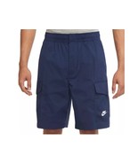 Nike Men&#39;s Sportswear Sport Essentials Woven Utility &quot;Navy/White&quot; Shorts... - £38.59 GBP