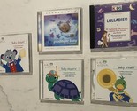 Lot 5 Baby Music CDs Classical &amp; Vocal Lullabies Einstein - Discs are ve... - £8.36 GBP