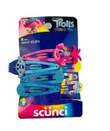 Scunci Trolls World Tour Snap Clips  Multicolor  32 Ct - $185.84 MXN