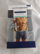 Lucky Brand XLarge Men&#39;s 3 Pack Boxer Briefs Cotton Modal Supreme Softne... - £19.54 GBP
