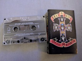 1987 Guns and Roses Appetite for Destruction Audio Cassette Tape - $9.89