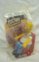 VINTAGE The Simpsons CHEERING HOMER ON CHAIR 3" Toy Figure 2008 Burger K... - $14.85