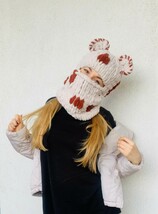 Tiger balaclava, mask with ears , helmet cover mask and helmet protector... - $58.00