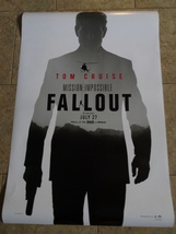 Mission: Impossible Fallout Movie Poster With Tom Cruise - £16.40 GBP