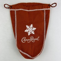 Crown Royal Salted Caramel Snowflake Limited Edition Bag 750 mL 9&quot; Mint - £7.00 GBP