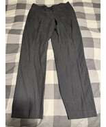 Perry Ellis Portfolio Gray Dress Pants 34x32 Men’s Business Casual Slacks - $17.27 CAD