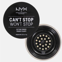 NYX PROFESSIONAL MAKEUP Can&#39;t Stop Won&#39;t Stop Loose Setting Powder - Lig... - $19.45 CAD