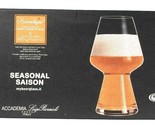 Accademia Luigi Bormioli Birrateque Seasonal 6 Craft Beer Styles 23.5 Oz... - £64.51 GBP