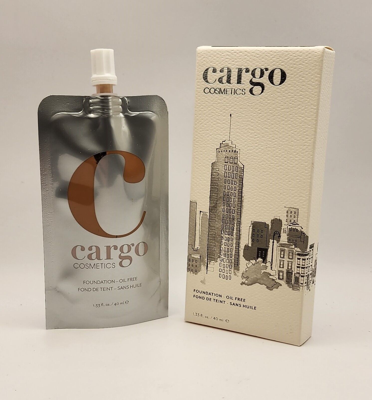 Cargo Cosmetics - F-60 - Liquid Foundation - Dark Neutral - Oil Free - $10.99