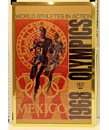 Original Framed 1968 Mexico Olympics Poster   - £154.92 GBP
