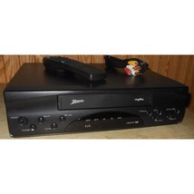 Zenith VR4238 Stereo VHS VCR Recorder Player With Remote Control &amp; Cables - $117.58