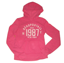 Aeropostale Pink Hoodie Hooded Sweatshirt Size M - £11.58 GBP