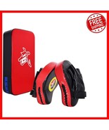 Professional Muay Thai Kick Pads &amp; Punch Mitts - Durable Leather Trainin... - $50.48