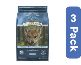 Dog Food Puppy Chicken Wilderness 4.5 lb (Pack of 3) - $110.19