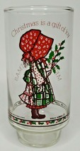 Vintage Coke Holly Hobbie Limited Edition Christmas Glass American Greetings - $11.99