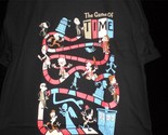 TeeFury Doctor Who XLARGE &quot;The Game of Time&quot; Doctor Who Tribute Shirt BLACK - £11.76 GBP
