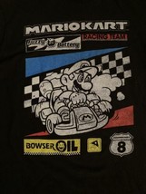 Mario Kart Racing Team Crew Neck Short Sleeve Graphic T-Shirt Nintendo Size Med - £9.36 GBP