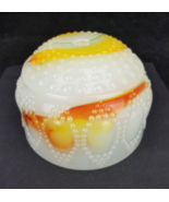 smoking stand slag glass top lamp dome parts light globe NICE! - $74.26 CAD