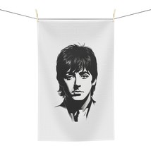 Paul McCartney Black and White Portrait Tea Towel - £14.60 GBP