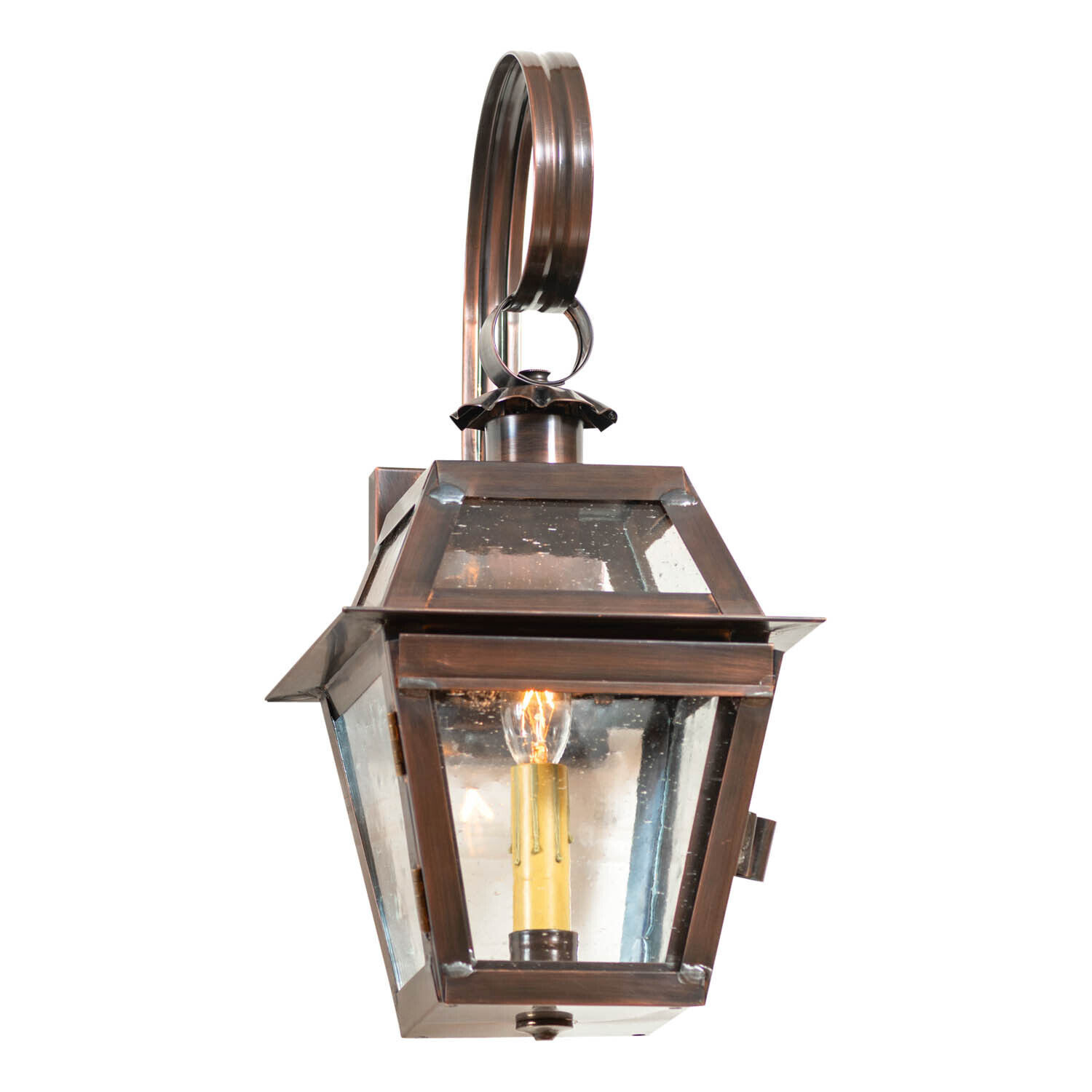 Jr. Town Crier Outdoor Wall Light in Solid Antique Copper - 1 Light - $369.95