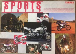 1995? YAMAHA SPORTS LINE UP MOTORCYCLE USED Brochure in Japanese - $1,579.05