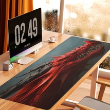 Red Dragon Premium Gaming Mouse Pad (Thickness 3MM/4MM) - XL-35.4&quot;x15.7&quot; - £13.51 GBP